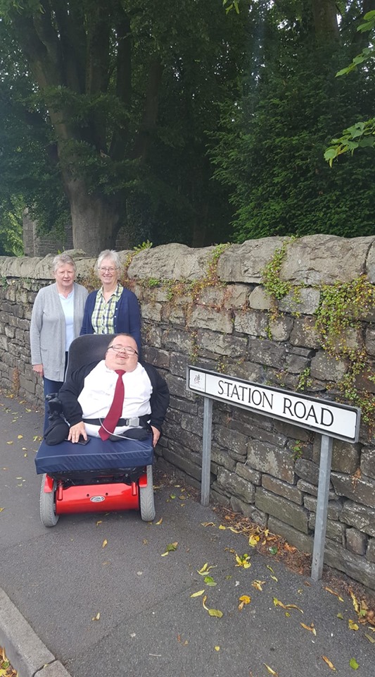 Cllr Richard Jones is seen below with Cllr Jennifer Hartwell and Cllr Jenny Myring.