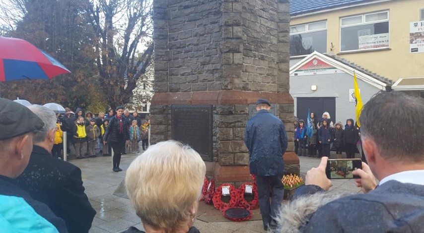 placing wreaths