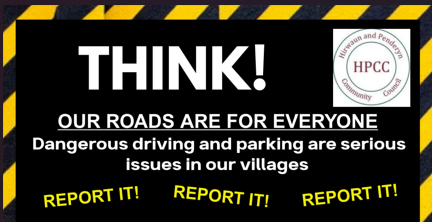 How to report traffic issues in our village